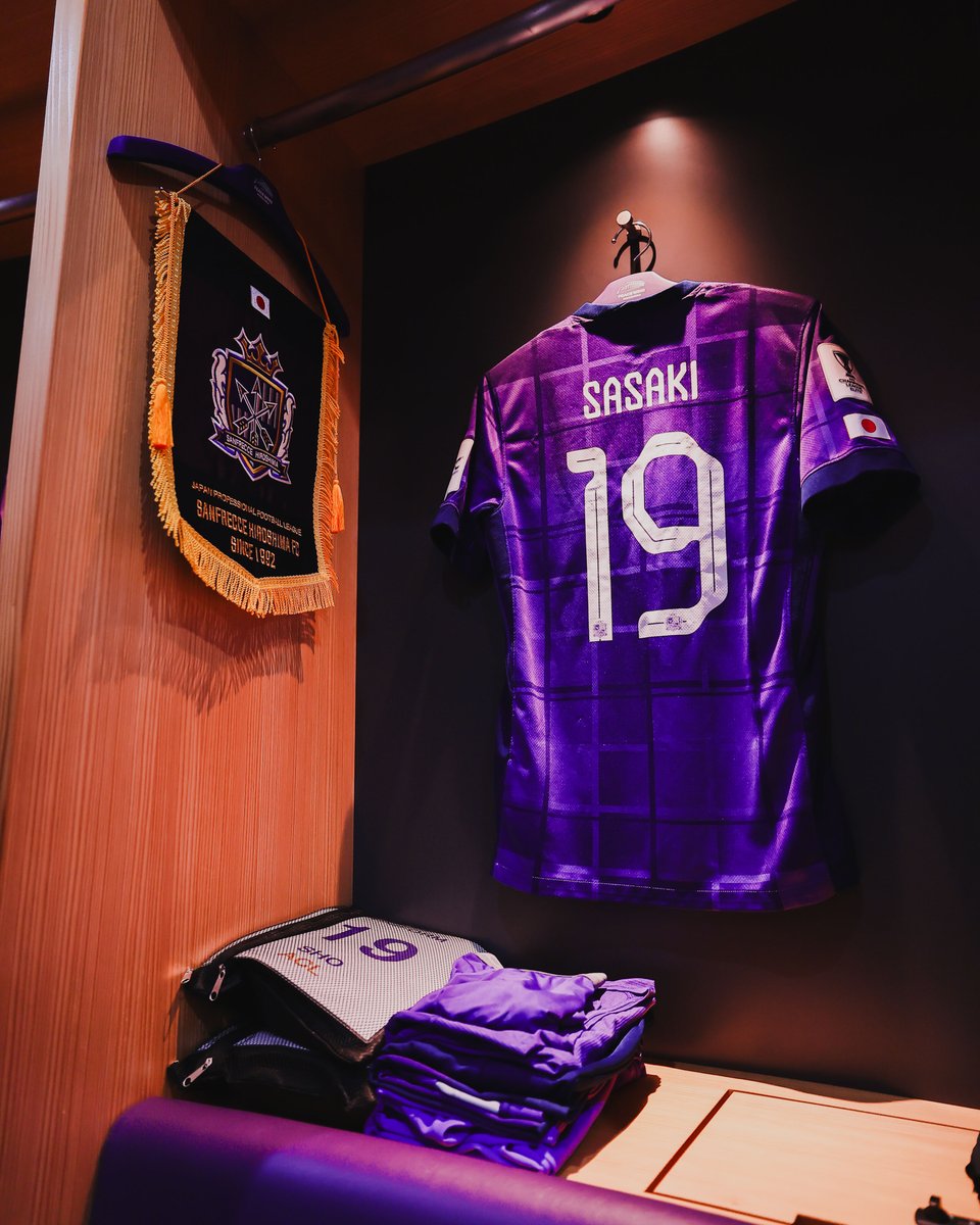 THE VIOLET SHIRTS ARE READY🟣🌏 #sanfrecce #超ぶちあつ #ACLElite