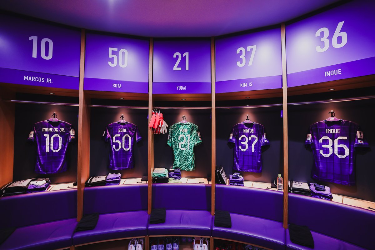 THE VIOLET SHIRTS ARE READY🟣🌏 #sanfrecce #超ぶちあつ #ACLElite