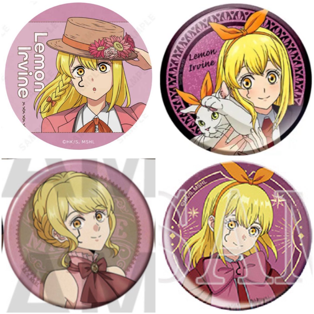 交換/譲渡】 マッシュル MASHLE ジャンフェス2025 タロット風 缶バッジ