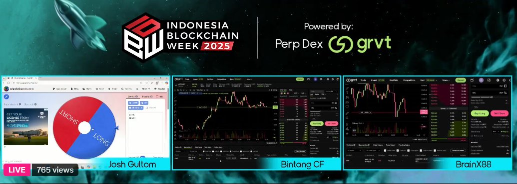 Trading competitions are so fun!

Cheering for my man <a href="/JoshRafG/">Josh Gultom🕯</a> who uses a spin wheel to decide how to trade 😂

Definitely my spirit animal 🤣🤣 <a href="/grvt_io/">Grvt</a>