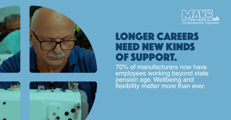 AandMEDM's tweet image. This blog from @MakeUK_ is very relevant, we’ve got key staff beyond or approaching state pension age. They contribute expertise &amp;amp; pass on invaluable knowhow to younger staff.
makeuk.org/insights/blogs…
#skills #mentors #wellbeing #ukmfg