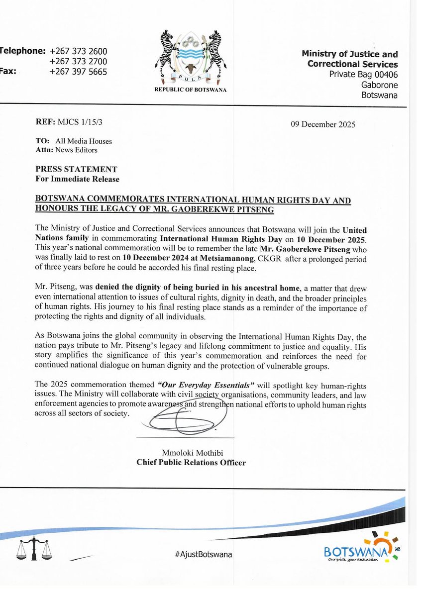 Ministry of Justice,BW (@moj_bw) on Twitter photo 