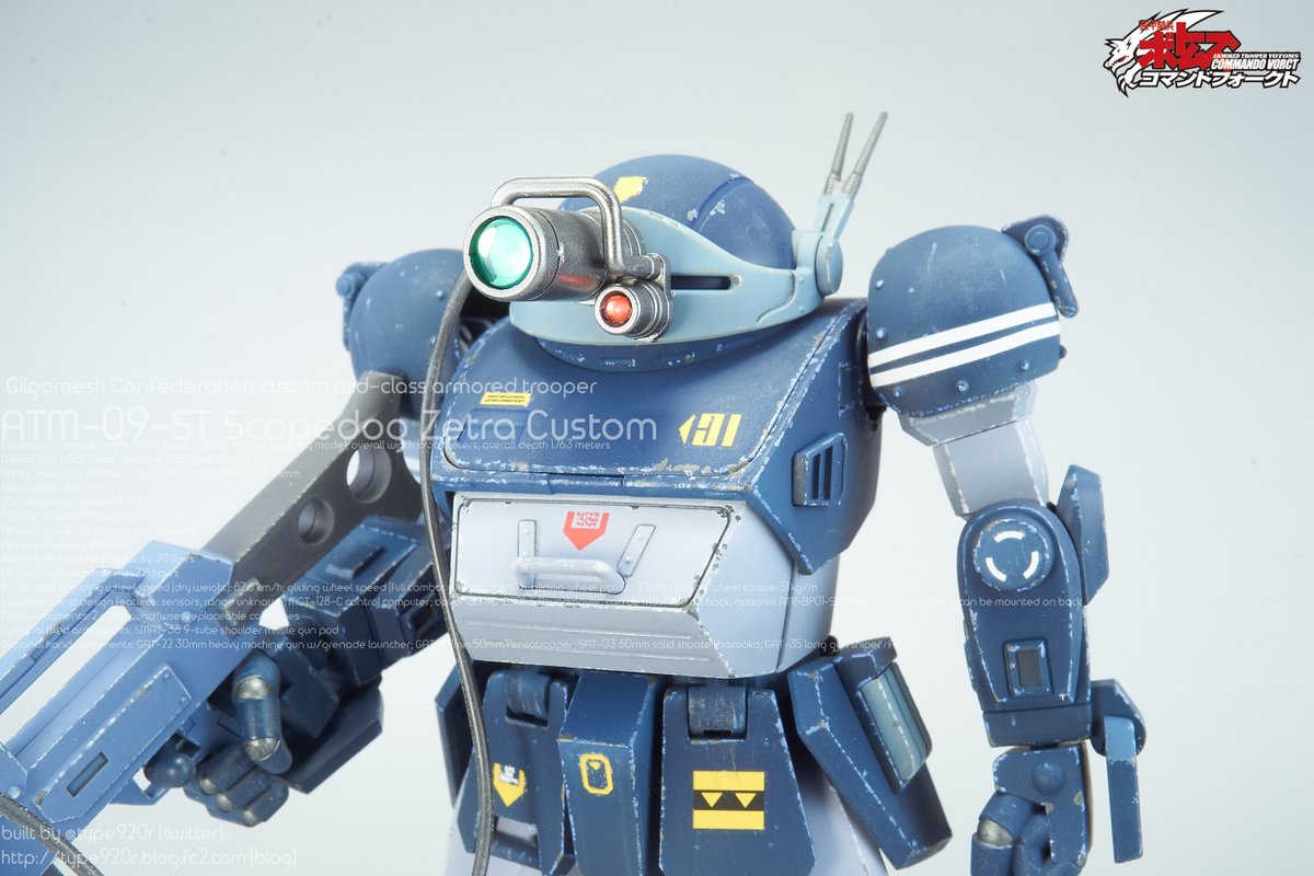 装甲騎兵ボトムズ コマンドフォークト HG ATM-09-ST スコープドッグ