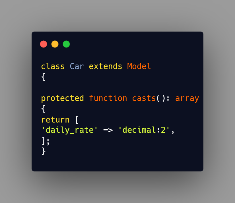 acquaintsoft's tweet photo. Laravel Tip:
Cast money columns to 'decimal:2' in your Eloquent model. Always displays monetary values correctly (e.g., 10.00 instead of 10 or 10.0) when retrieved.
Clean, consistent formatting for financial data. ✅
#Laravel #Database #PHP #DevTip https://t.co/OoYEPiprJT