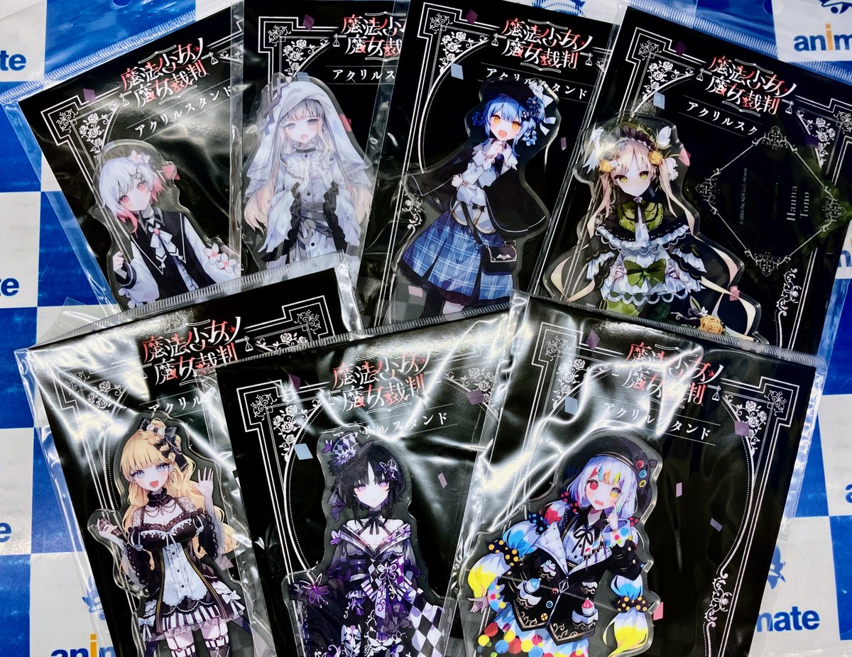 グッズ入荷情報】 魔法少女ノ魔女裁判 🔹キャラバッジコレクション