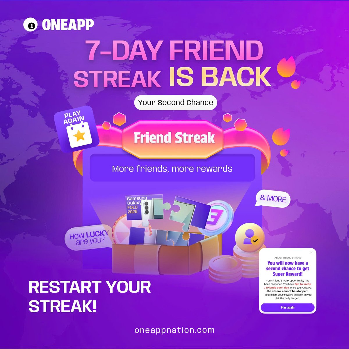 OneApp tweet media