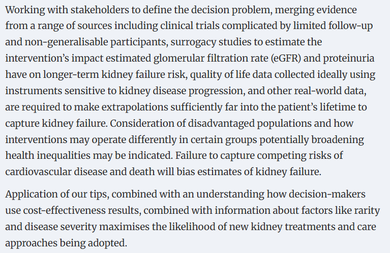 Ten tips on performing economic evaluation in kidney disease

doi.org/10.1093/ckj/sf…