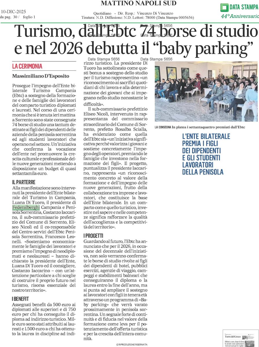 Federalberghi Penisola Sorrentina (@federalberghips) on Twitter photo 