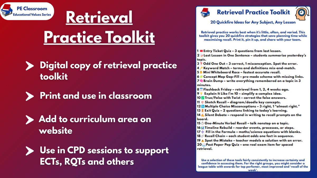 PE Classroom tweet media