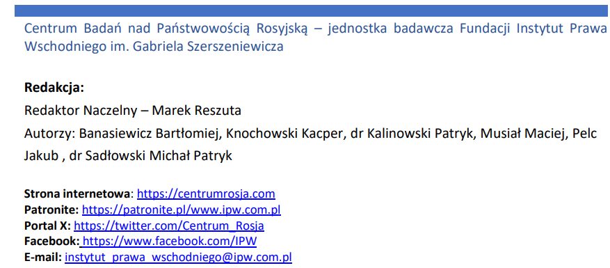 Szanowni Patroni,

Nasz najnowszy Biuletyn został przesłany na Wasze poczty. Jednocześnie informujemy, że od 2026 r. zmieniamy jego formułę. Pojawi się nowa szata graficzna oraz autorzy. 

Jeszcze raz dziękujemy za wsparcie na <a href="/Patronite_PL/">Patronite</a> 

patronite.pl/www.ipw.com.pl