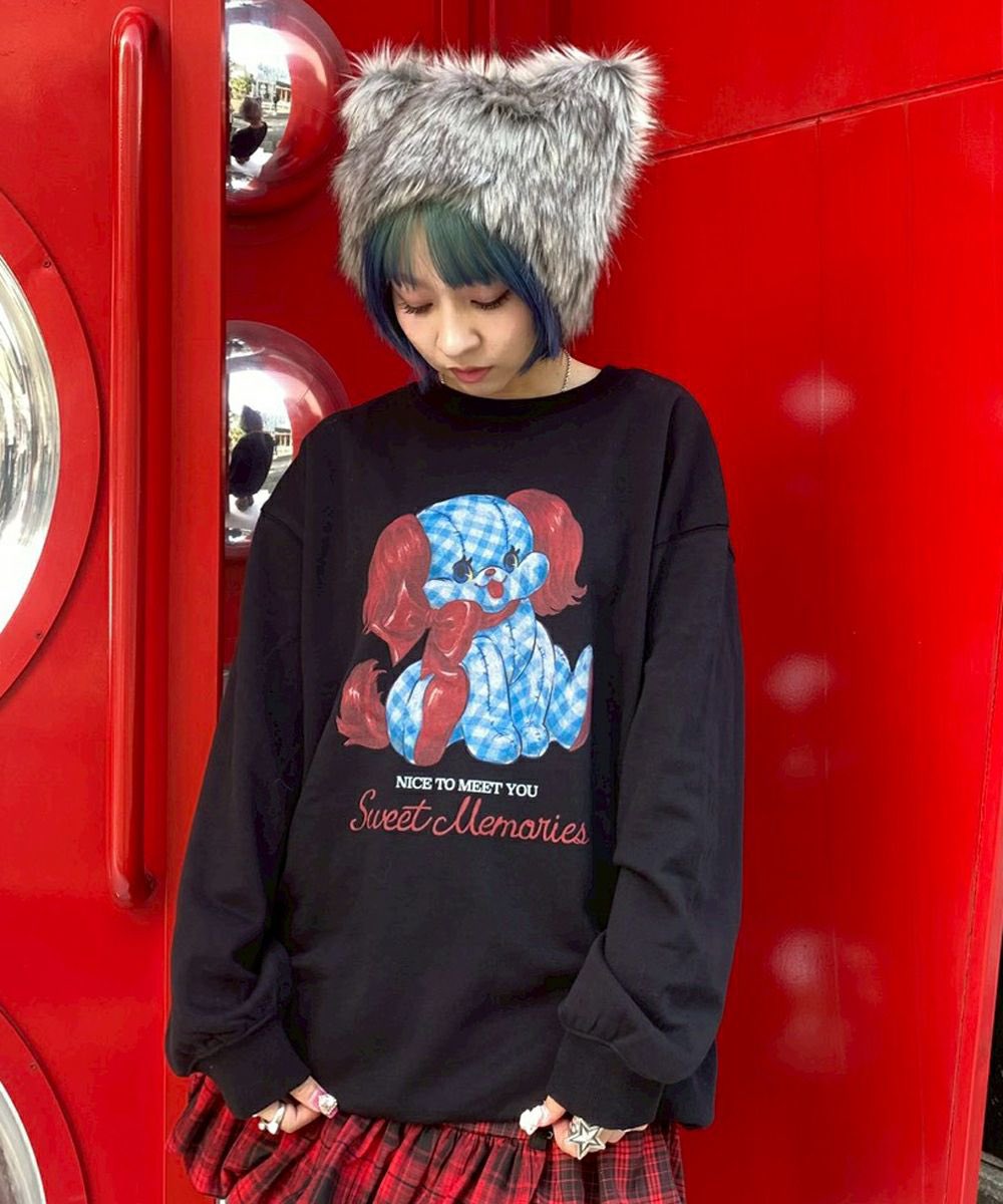 SWEET MEMORIES SWEAT ONE-PIECE | Candy Stripper（キャンディ