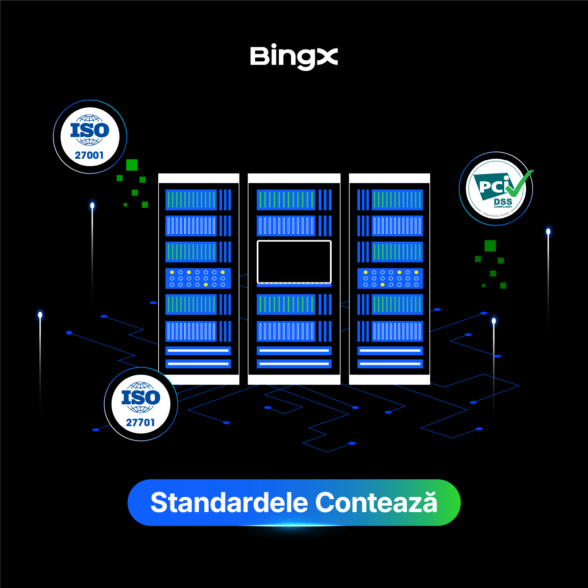 BingXRomania's tweet image. 🏷️ISO &amp;amp; PCI DSS nu sunt doar etichete.

Sunt standarde internaționale care verifică procese, securitate și protecția datelor. 🔎

În cripto, încrederea începe cu auditul. 
 
#BingXRomania #SecurityFirst #ISO27001 #PCIDSS