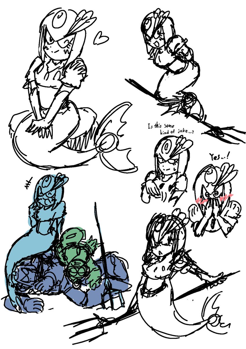 資料見ないでお絵描きするのは自分です