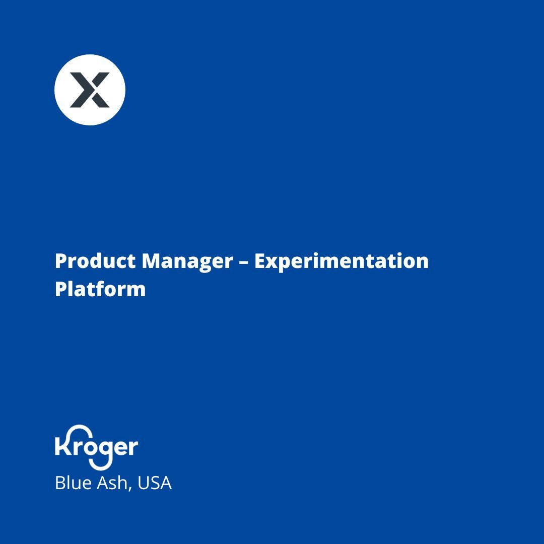 Role of the day: Product Manager – Experimentation Platform <a href="/kroger/">Kroger</a> 

buff.ly/fF8wBxt 

#hiring #experimentation #jobalerts