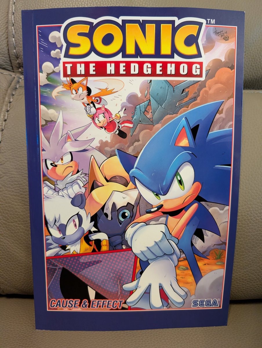 thechillmethod's tweet photo. Volume 20 just dropped on my doorstep. V. Excited!!

#IDWSonic https://t.co/dCjga3utcM
