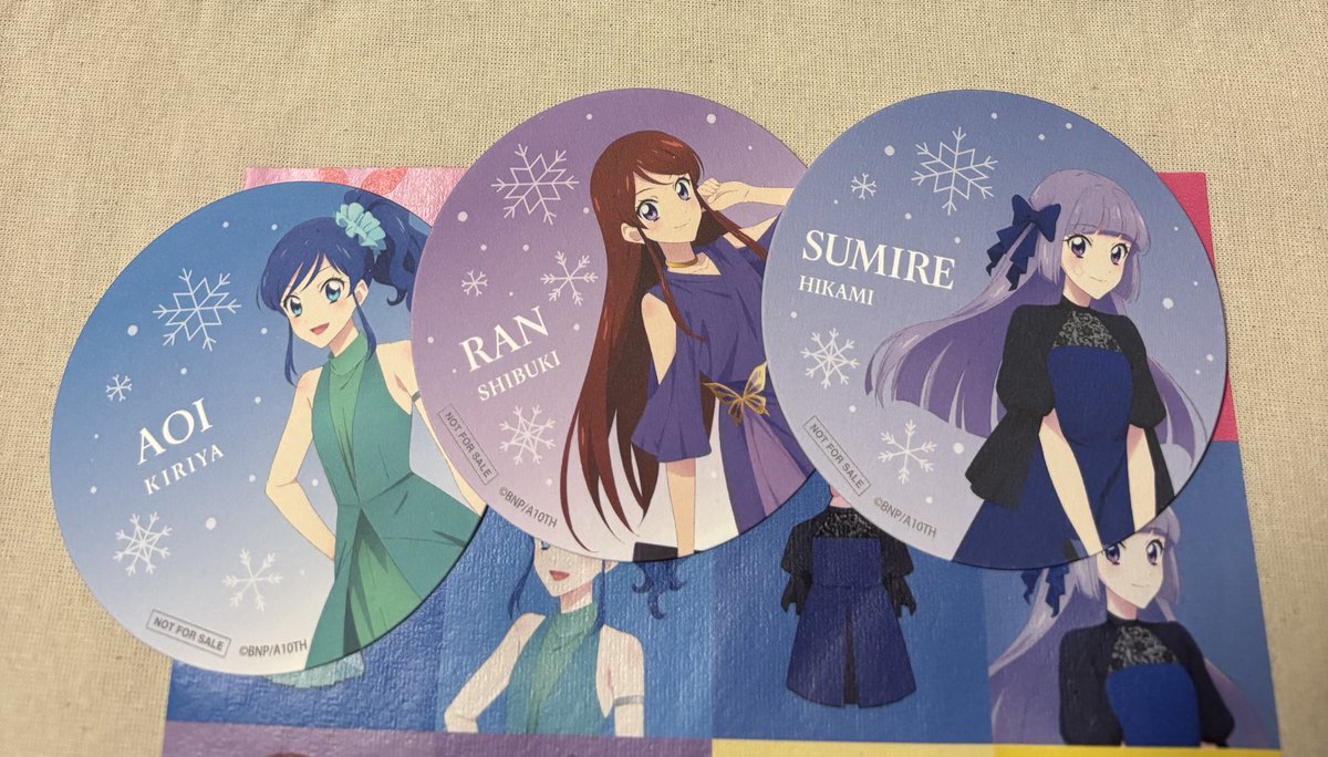 姐さんへ コースターの紹介に不備があり 大変失礼致しました 交換して