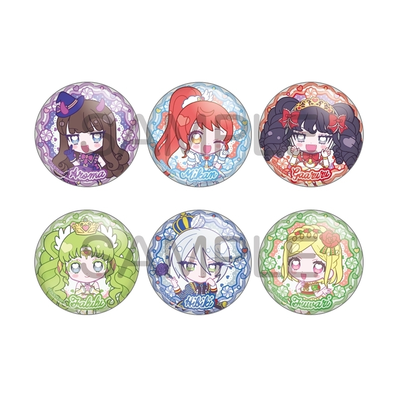 ˏˋ 新着商品情報 ˎˊ˗ 「プリパラ きゃらっぴんトレーディング缶バッジ