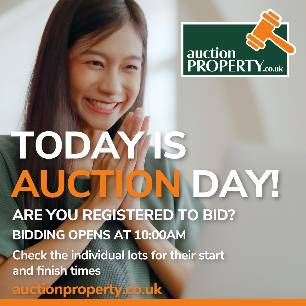 Good Morning - just a quick reminder that our online auction starts at 10am this morning.  auctionproperty.co.uk/properties/

#AuctionDay #AuctionPropertyUK