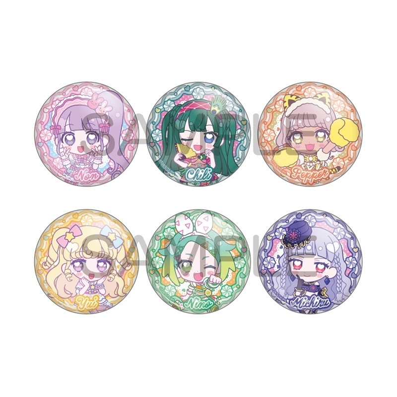 ˏˋ 新着商品情報 ˎˊ˗ 「プリパラ きゃらっぴんトレーディング缶バッジ
