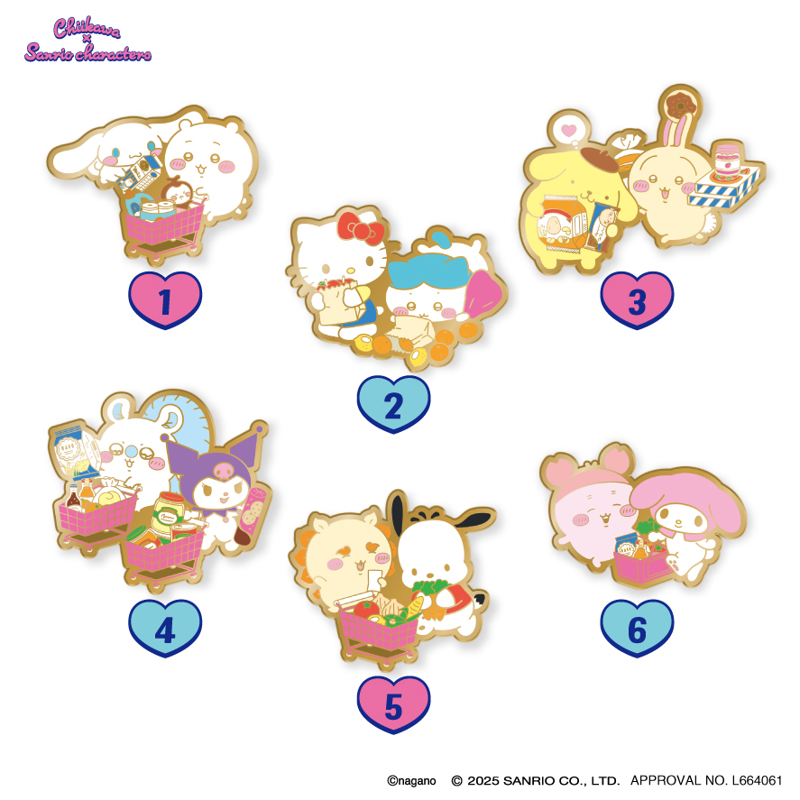 🍎新商品🍎 『#ちいかわ×#サンリオ キャラクターズ スーパーマーケット