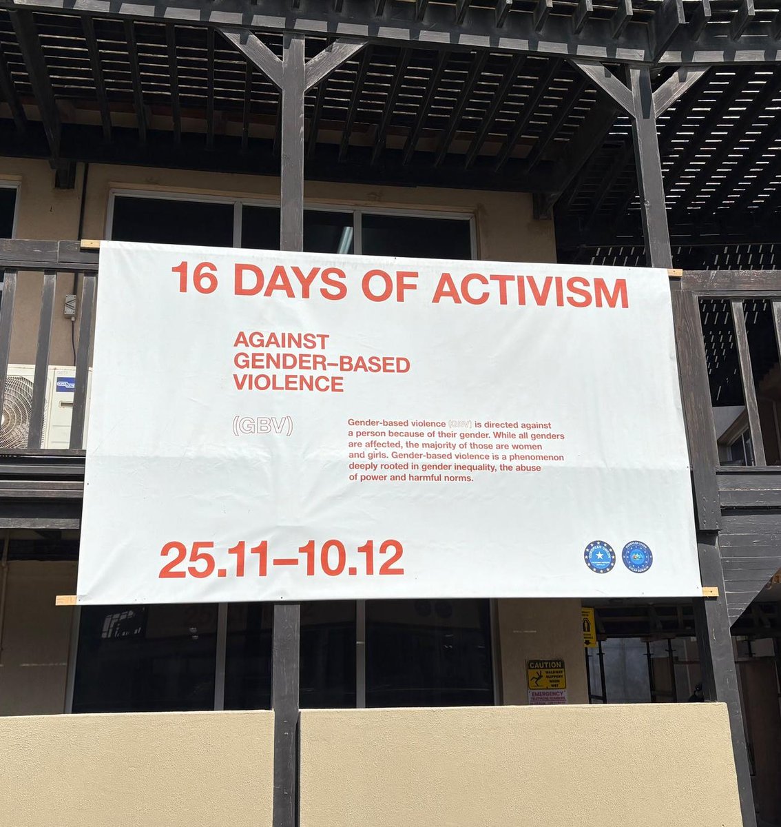 EutmSomalia's tweet photo. Today, we conclude our "30 Days against Gender-Based Violence" campaign, a month of raising awareness and fostering dialogue. Together, we’ve taken a stand to say NO to violence and YES to equality, respect, and justice.
#WPS #EUTMSomalia #EUCAP #EUSomalia #30DaysAgainstGBV https://t.co/QJXJFZerh9