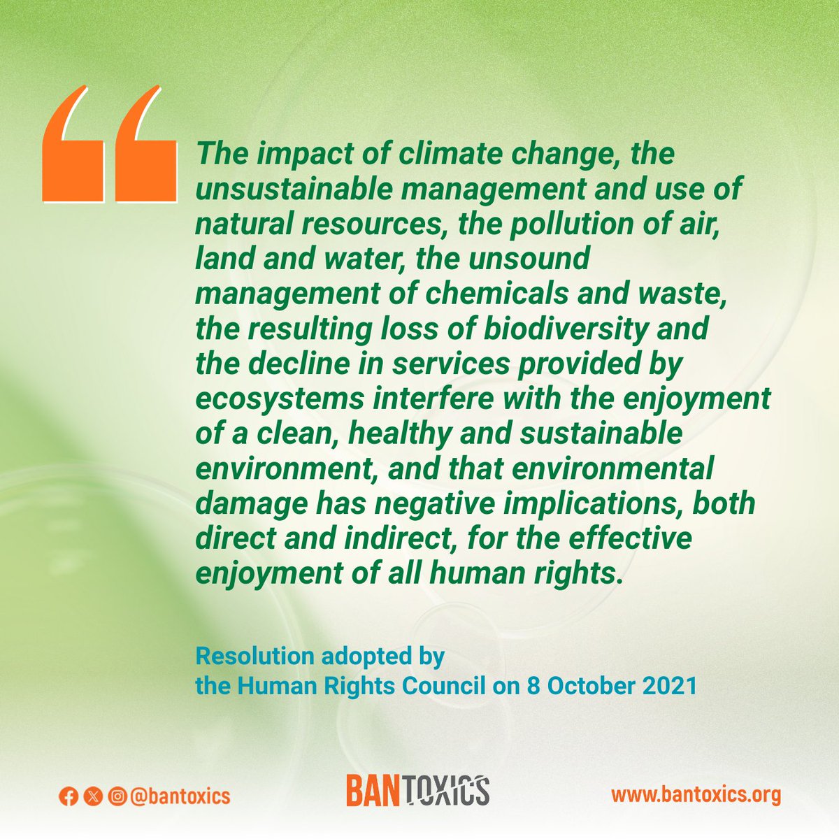 This International Human Rights Day, BAN Toxics underscores its advocacy for ensuring a safe and healthy environment, one free from harmful exposure to toxic chemicals and waste, as a fundamental human right for all.
Read:
bantoxics.org/2025/12/10/hum…𝐀-𝐒𝐚𝐟𝐞-𝐚𝐧𝐝-𝐇𝐞𝐚𝐥𝐭𝐡/