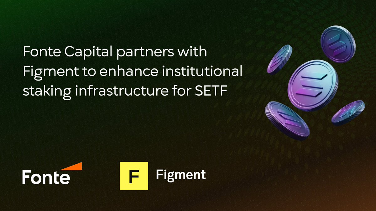Fonte Capital strengthens the infrastructure of the Fonte Solana ETF through a partnership with <a href="/Figment_io/">Figment</a>, a leading Proof-of-Stake provider.

Figment enables SETF to access transparent, regulated Solana staking yields that meet international standards.
fonte.kz/en/news/fonte-…
