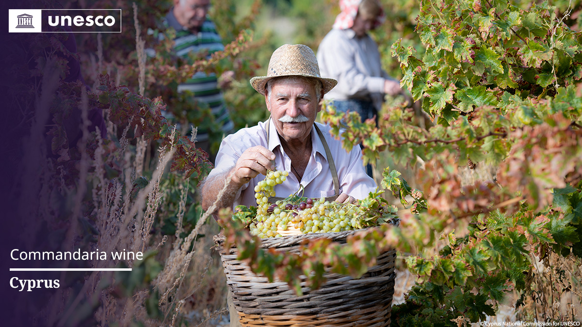 🔴 BREAKING

New inscription on the #IntangibleHeritage List: Commandaria wine, #Cyprus🇨🇾.

Congratulations!

unes.co/20ich #LivingHeritage