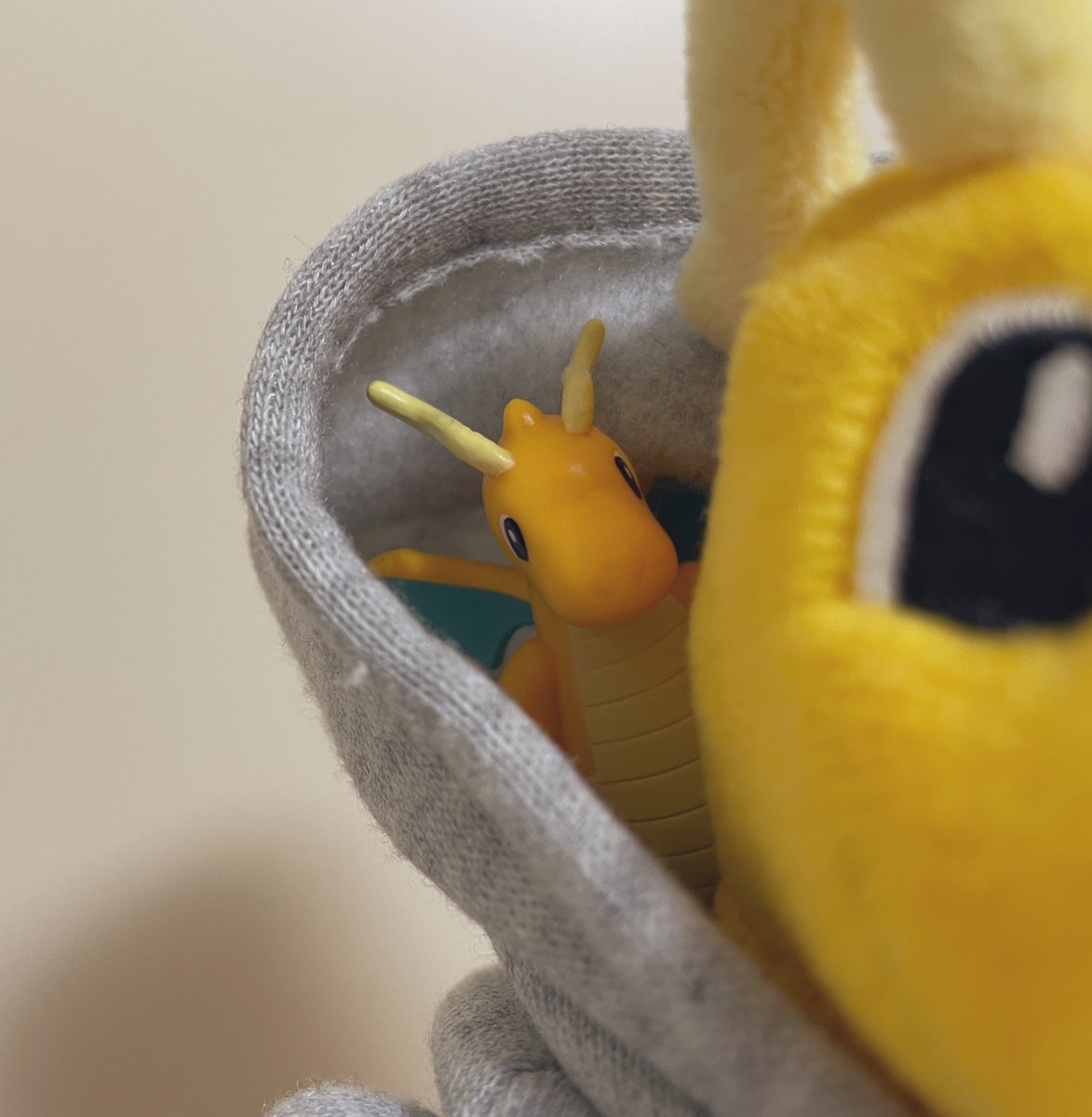 カイリューを覗く時 カイリューもこちらをのぞいているのだ \のだ/