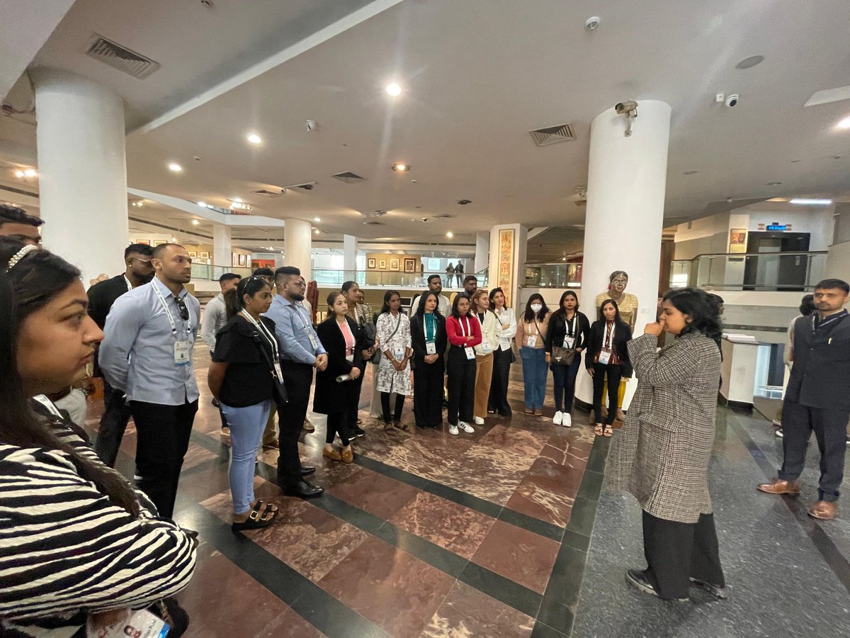 diaspora_india's tweet photo. Participants of the 84th Know India Programme (KIP) visited the National Gallery of Modern Art (#NGMA) and #MeitY, gaining insights into India’s artistic heritage and advancements in digital innovation.
#KnowIndiaProgramme #84thKIP #DiasporaConnect #IndianDiaspora https://t.co/iE8YOEa7Cb