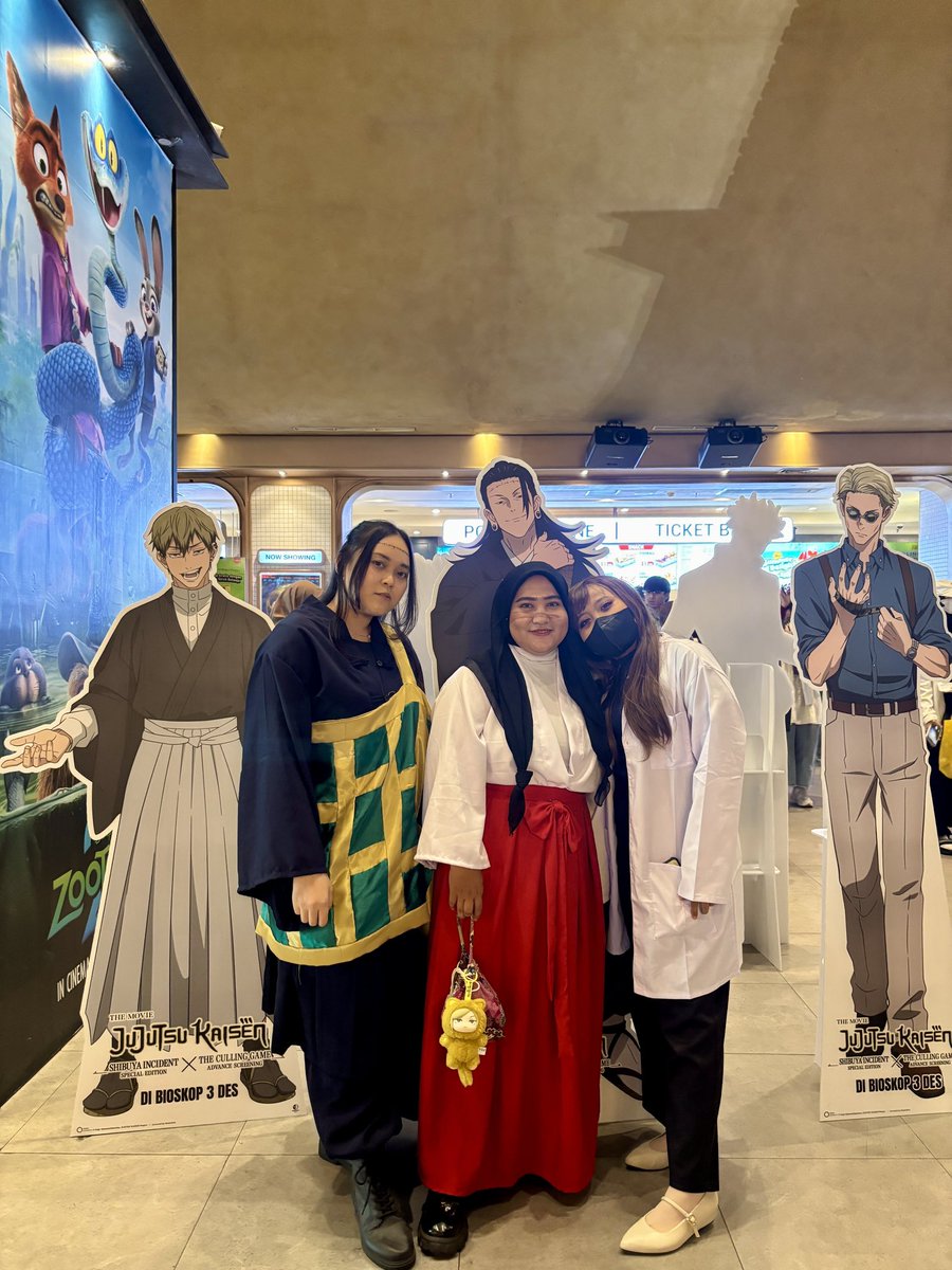 donburihhh's tweet photo. Pertama kali banget cosplay Utahime di Fan Screening Jujutsu Kaisen Shibuya Incident x The Culling Game 💖💥 #JujutsuKaisen #cgv #JujutsuKaisen #jjk https://t.co/mtVdkv0Yq6
