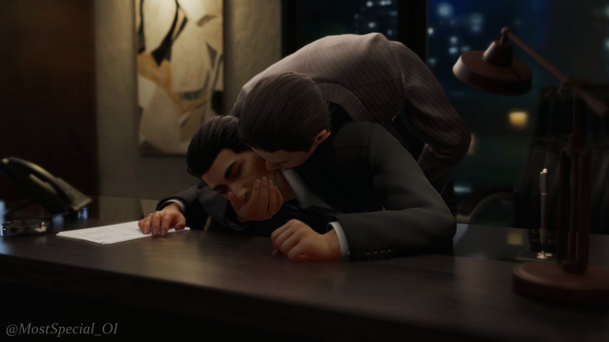 Working late has it's perks~
(Ko-Fi goal render!)

Bonus image for members below ⬇️
#minedai #daimine