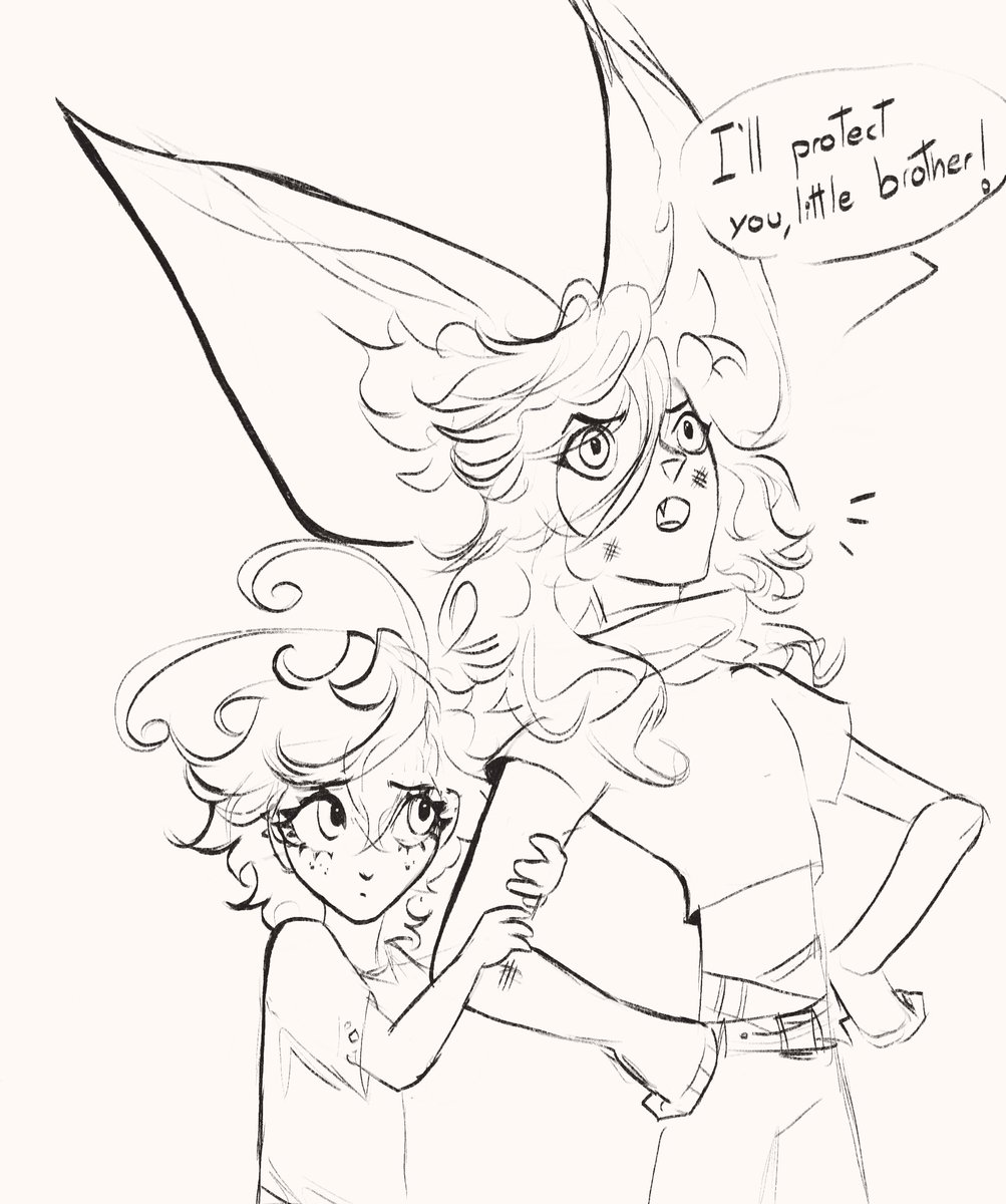 VivoxYei's tweet image. Lazy doodle before sleeping