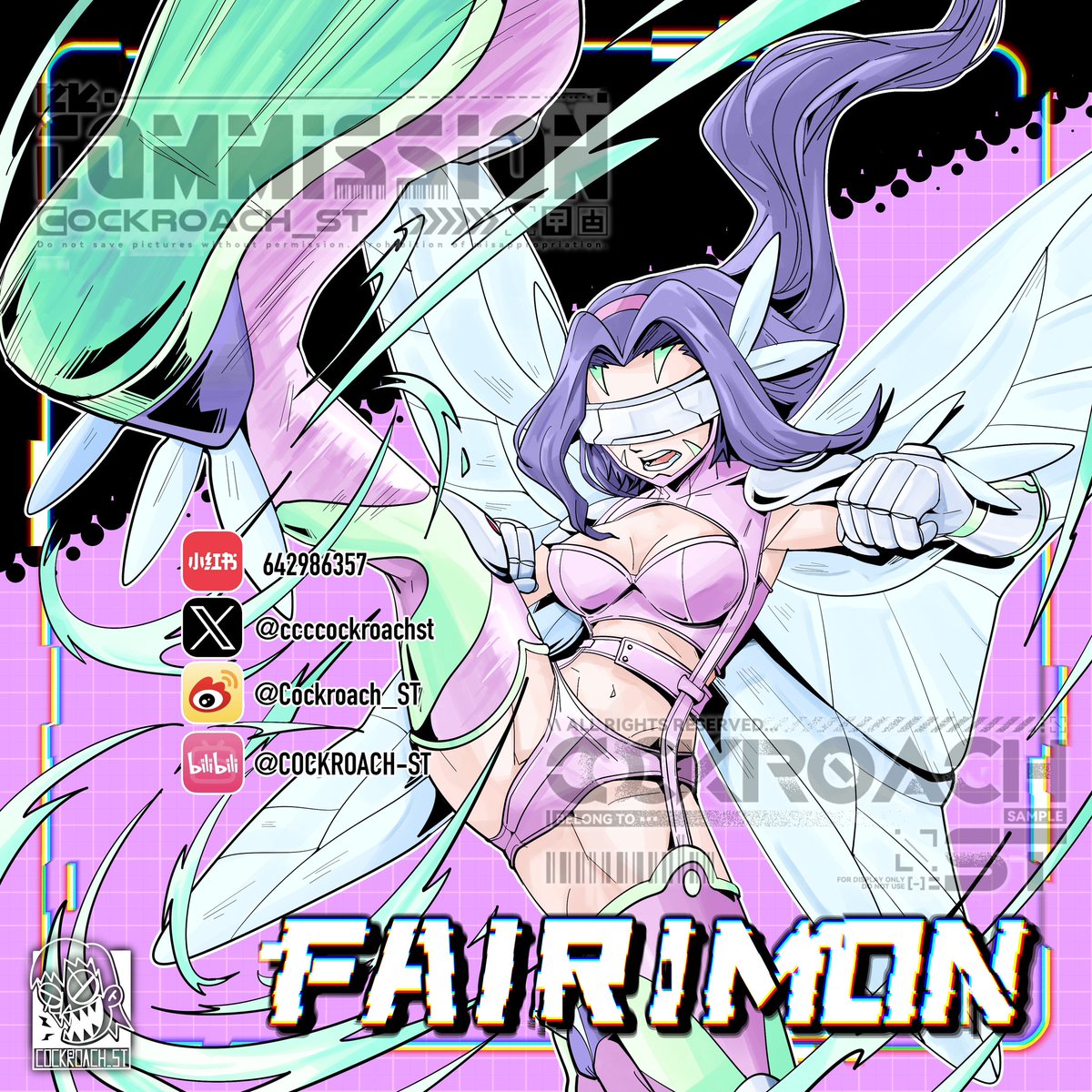 ccccockroachst's tweet image. Fairimon
#Digimon #デジモン