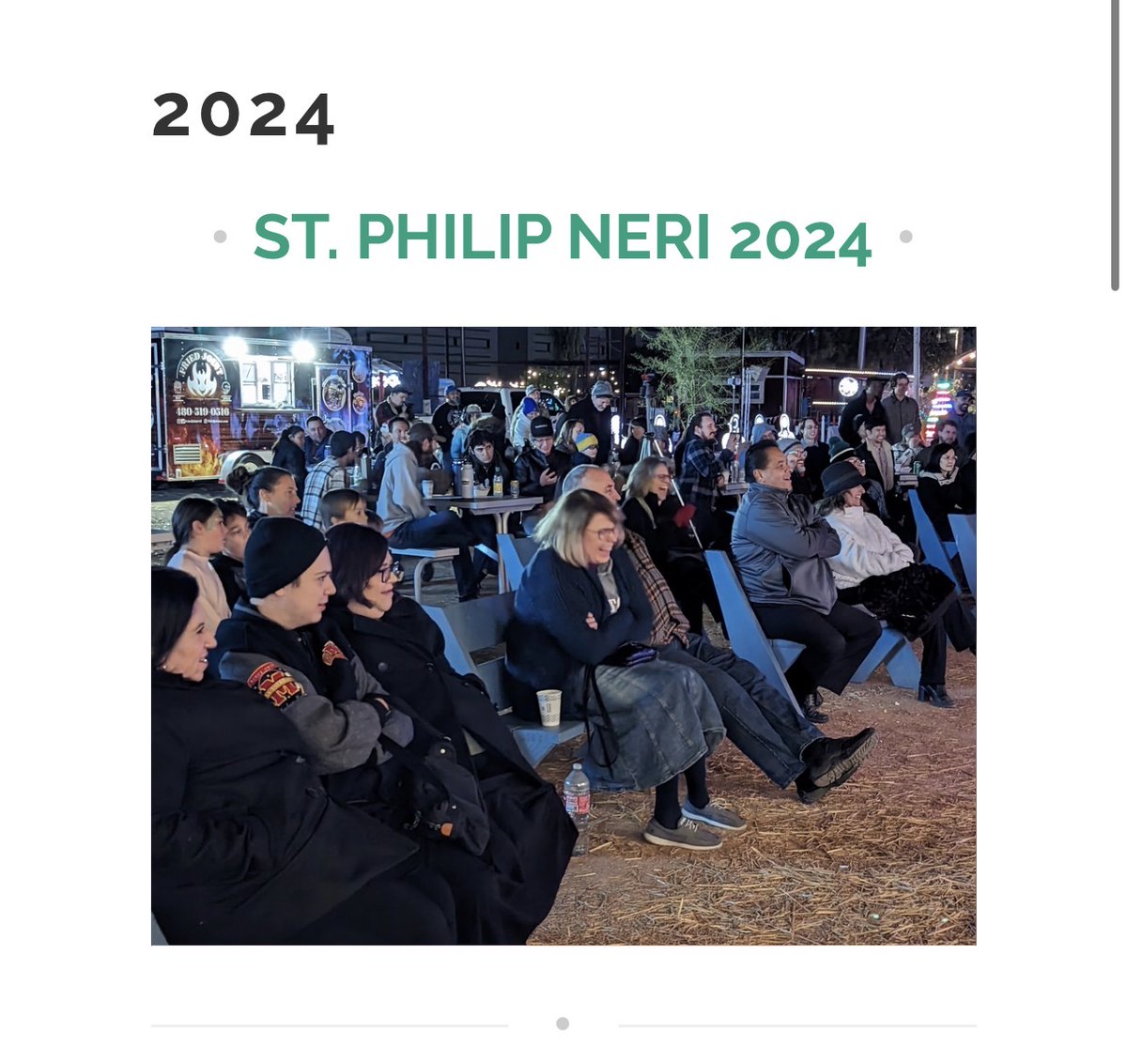 NeriFest's tweet photo. RT @catholic_comedy: The St Philip Neri Festival was a hit in 2024! Come join us this year: https://t.co/nj3Lt97BAq https://t.co/fnX6Ajpl6w