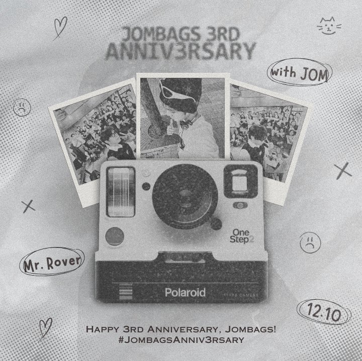 teamjaceofc's tweet photo. Celebrating 3 years of JOMBAGS — thank you for every memory, every laugh, and every moment with Jom. 🖤📸
JOIN SPACE AT 10PM LATER as we celebrate together!
CALL ME, ROV3R
#JombagsAnniv3rsary #NEWID_JOM #NJO #New_ID @official_newID https://t.co/4i3OjuAukq