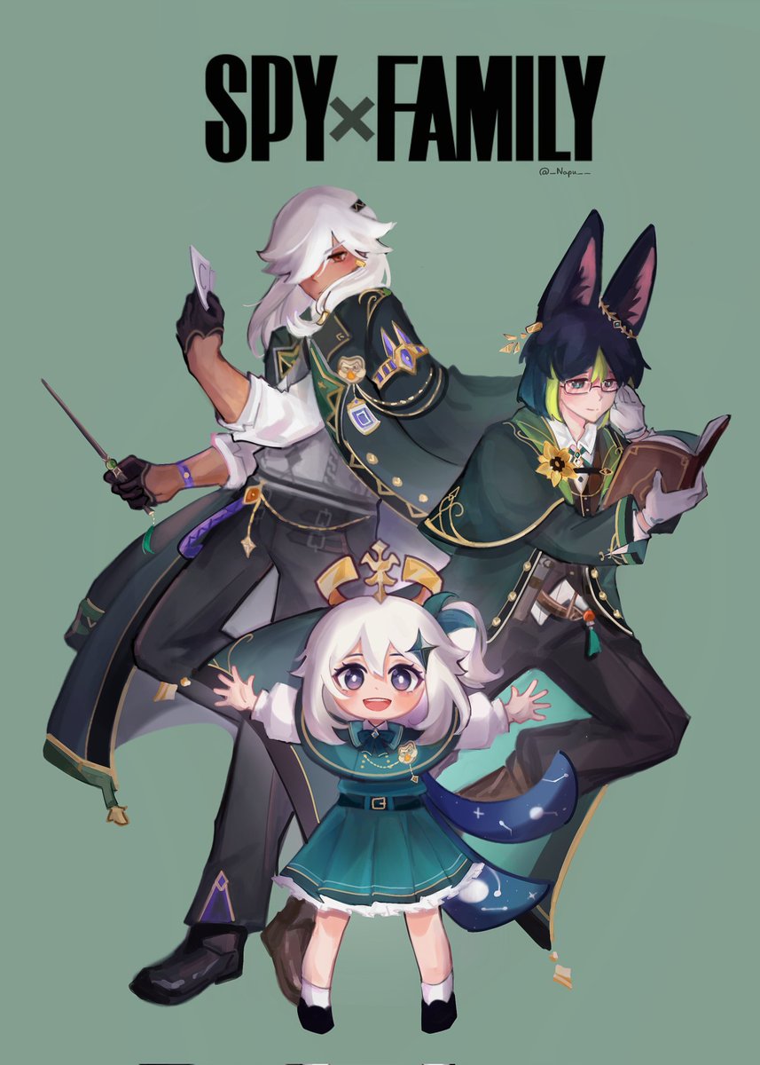 _Napu__'s tweet image. Hope I’m not too late🙏
#cynonari #cynari #spyxfamilly #crossover