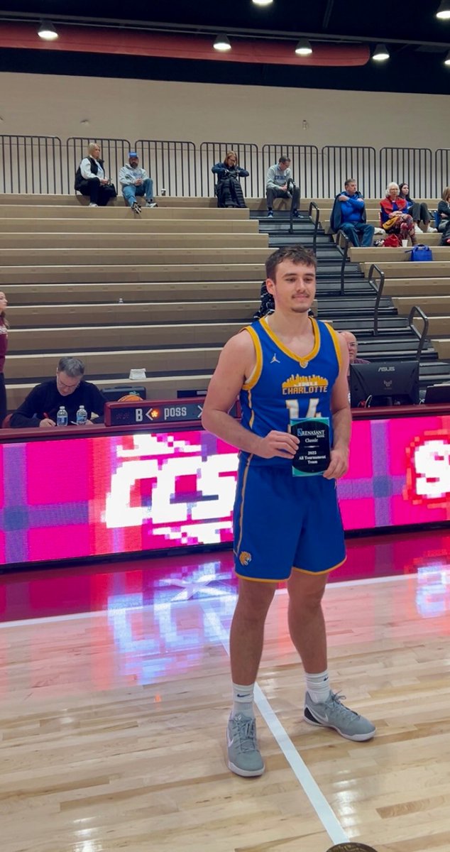 JWU_MBB's tweet photo. 🔹🔸Wildcat Spotlight! 🔸🔹 
Congratulations for making the All Tournament Team. 
🔹Nantambu Calhoun at the William Peace Classic
🔸Cole Callaway at the Renasant Bank Classic at Maryville
#WildcatFamily https://t.co/KnsBv5lJ26