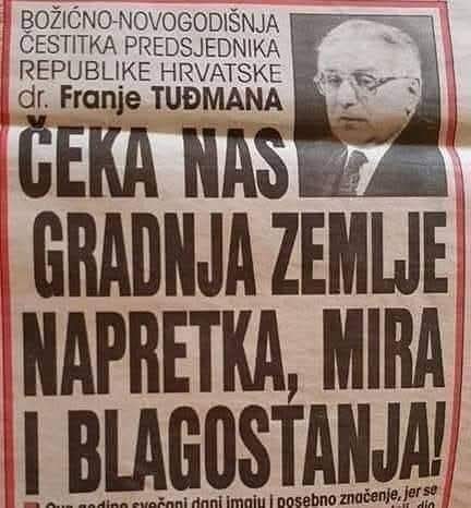 Da se pripremim za bolju budućnost, koja samo što nije, kak je najavil pokojnik ...