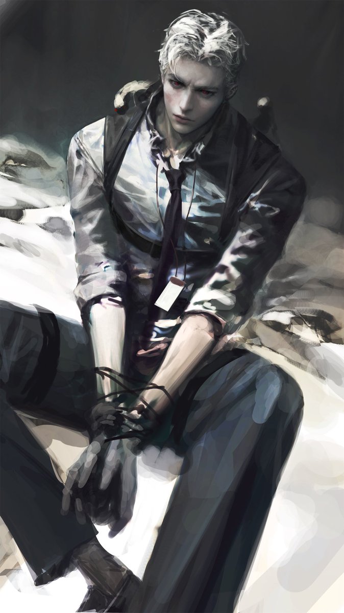 예전에 그린 과장님..갤러리에서만 썩는게 아까워서..