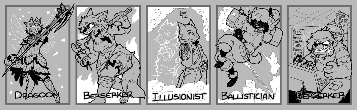 Numbers 86-90
-
falseranger
@MadiCorax
<a href="/EliteStryker/">StrykerElite</a> 
katechism.bsky.social
biibiiibiiii.bsky.social
-
If you would like to support me, please donate at

ko-fi.com/hijackerdraws
(I could really use the donations!)

Thanks, and remember to retweet or comment if you enjoy my work!