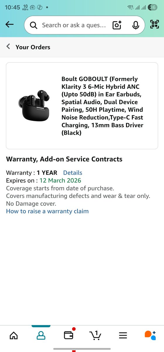 SapneshShah's tweet photo. @GOBOULT are u running a comedy show, I sent my boult klarity 3 for repair and I get a message product received is not a goboult product. Above that ur customer service number is just an IVR. https://t.co/v6XQfYL0HW