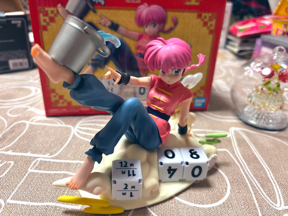 先日らんま1/2 一番くじ第2弾、やって来ました！ C賞の風呂桶狙いだっ