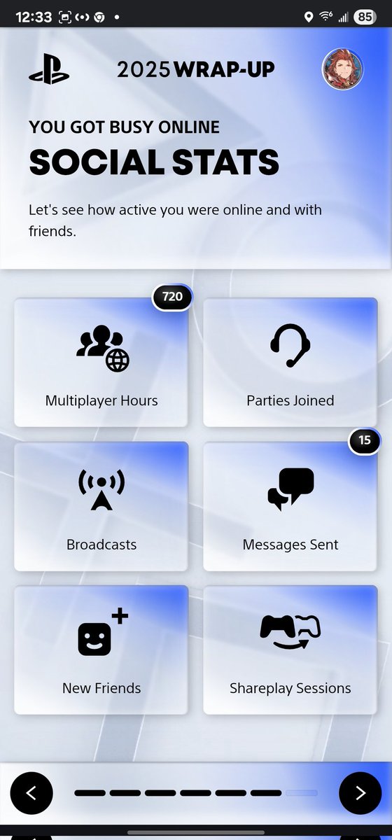 Yay! Playstation Wrap up is live 🙌 😍 #PlayStationWrapUp2025 #PlayStationWrapUp