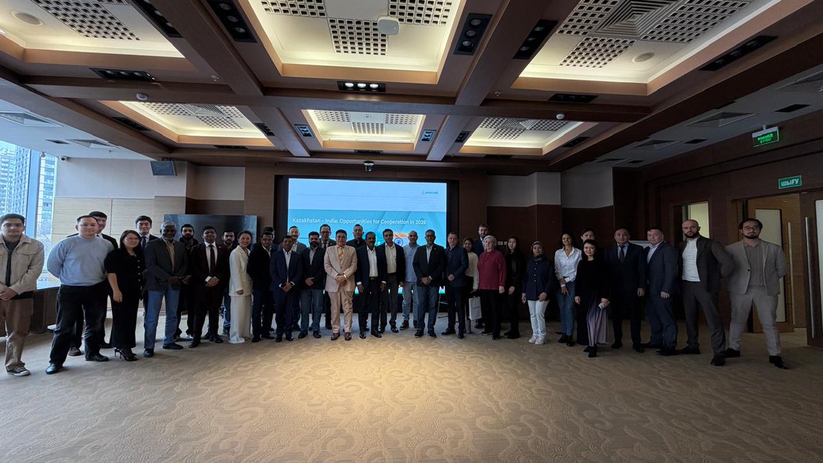 IndiaInKazakhstan tweet media