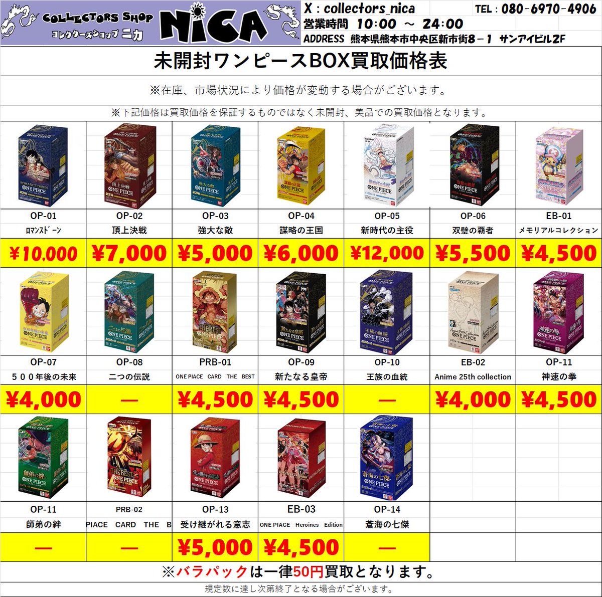 新たなる皇帝が規定数集まりましたので￥4500へ変更となっております