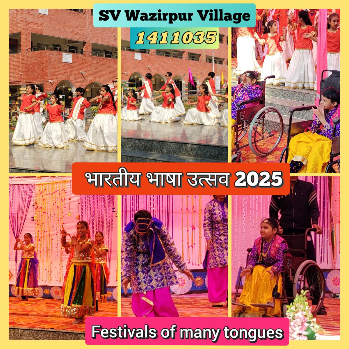 svwp1411035's tweet photo. Celebration of Bhartiya Bhasha Utsav https://t.co/xbguAYFZNr