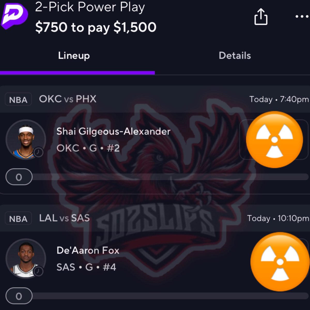 $1,500 NBA 🏀 NUKE ☢️ PLAY JUST DROPPED INSIDE PREMIUM! 🚀 

Sending $25 to 2 Lucky 🍀 Followers who LIKE/RT ♻️ this POST After We CASH 💰 

This IS Hitting ✅ Read Is Elite 🎯

$750 ➡️ $1,500 🔒

Unlock 🔓 It Below ⬇️ 
winible.com/502slips

#PrizePicks | #GamblingX | #NBA