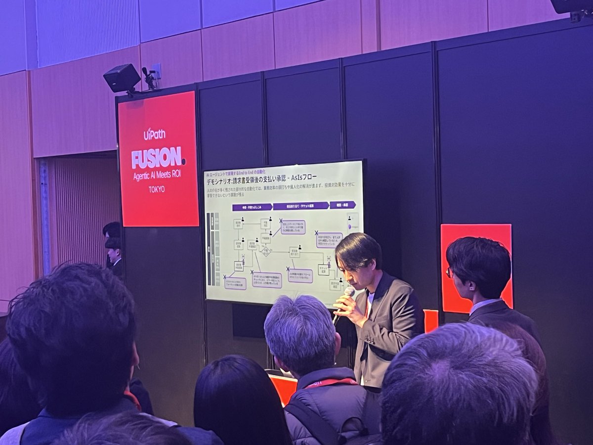 アクセンチュアさんのミニシアター
大盛況です！！
#UiPathFUSION