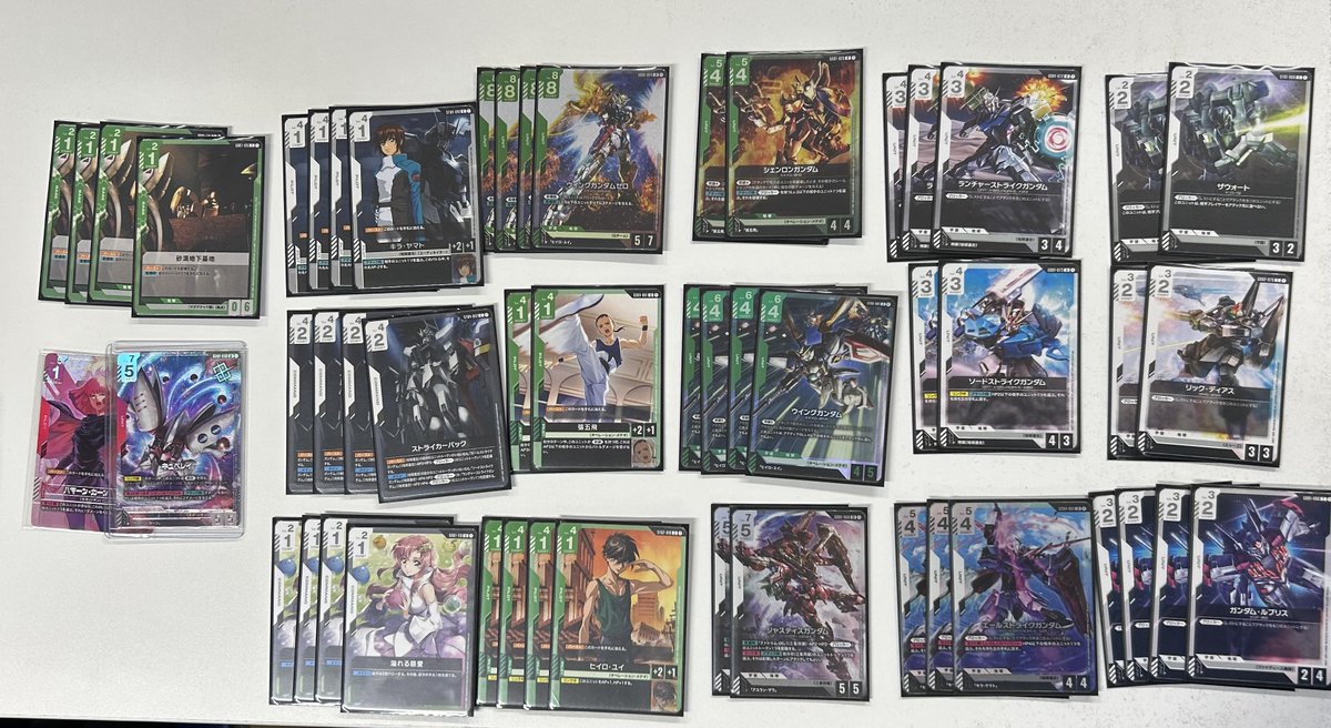 本日開催された ガンダムカードゲーム ニュータイプチャレンジ 優勝は